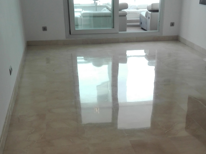 Marble floor polishing services Costa del Sol, Spain