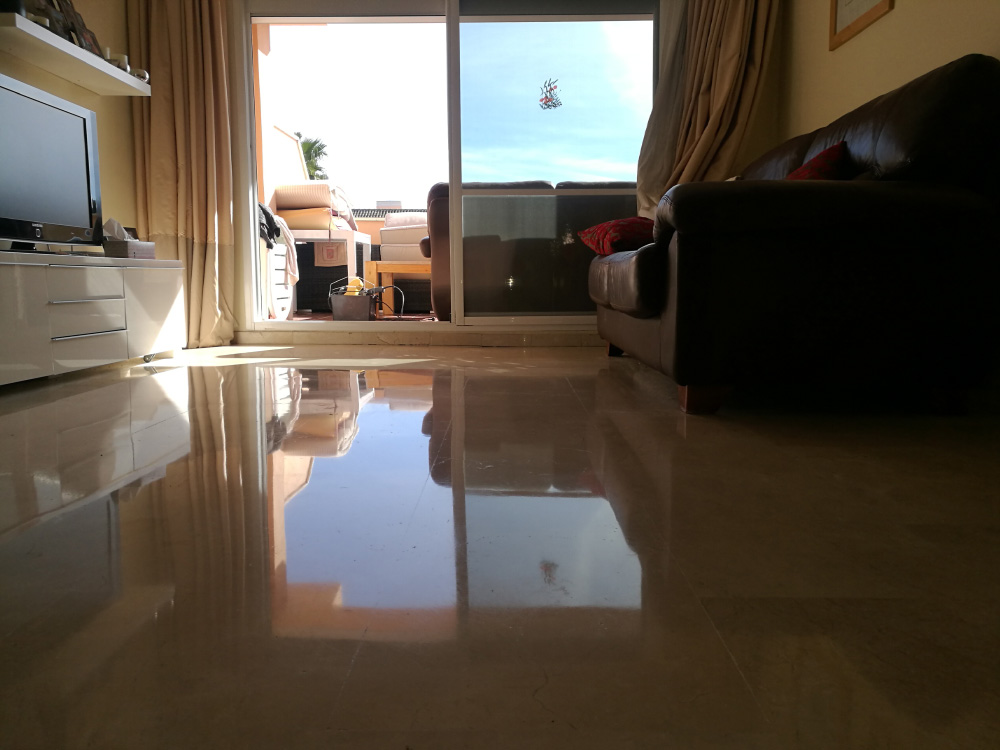 Marble floor polishing Costa del Sol