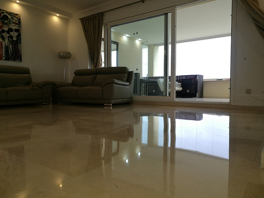 Marble floor polishing Costa del Sol