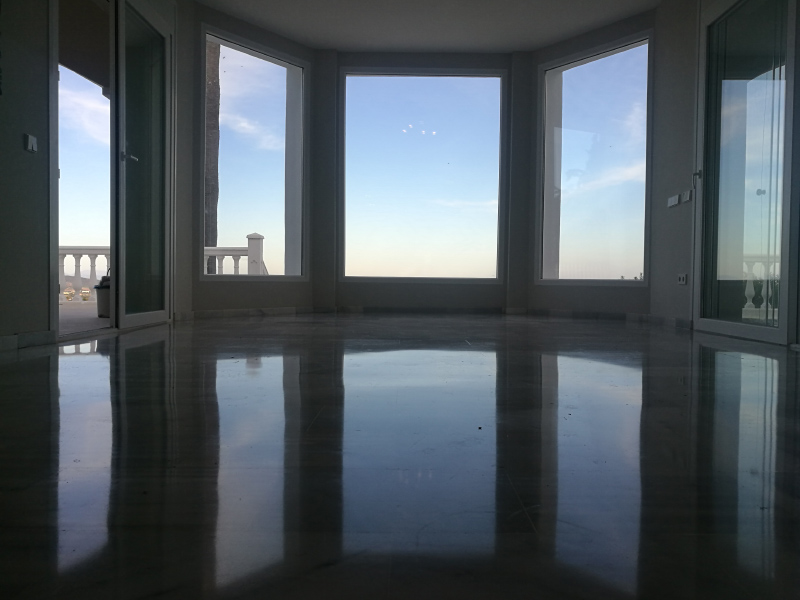 Marble floor polishing Costa del Sol